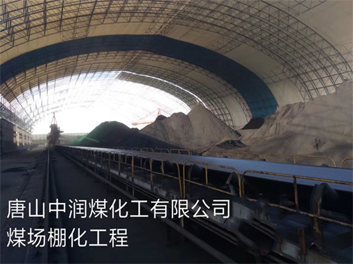 亳州煤化工有限公司煤场棚化工程